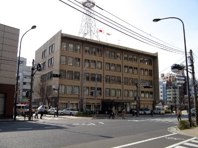 旧横須賀警察署 横須賀市小川町 三浦半島観光地図